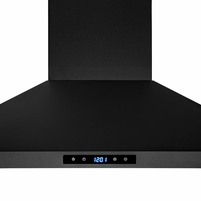 AKDY Akdy 30" 343 Cubic Feet Per Minute Convertible Island Range Hood